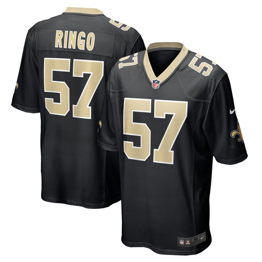 Christian Ringo New Orleans Saints Nike Game Player Jersey - Black